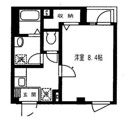 川村学園女子大学賃貸マンション・1K