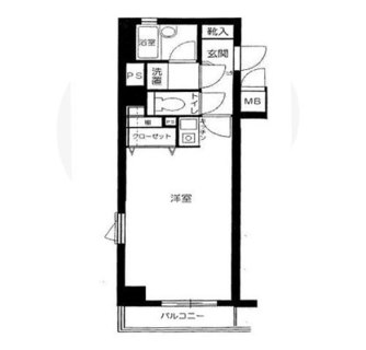 東京都豊島区雑司が谷２丁目 賃貸マンション 1R