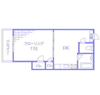 東京都豊島区池袋２丁目 賃貸マンション 1DK