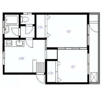 東京都新宿区下落合２丁目 賃貸マンション 2DK