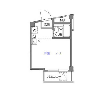 東京都新宿区下落合４丁目 賃貸マンション 1R