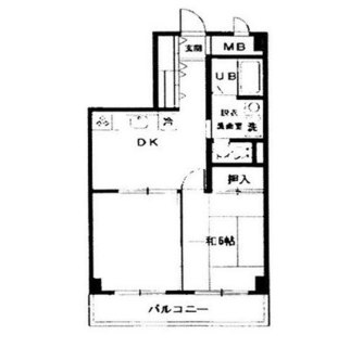 東京都豊島区雑司が谷１丁目 賃貸マンション 2DK