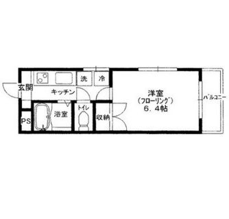 東京都新宿区中落合３丁目 賃貸マンション 1K