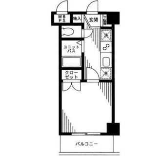 東京都板橋区板橋２丁目 賃貸マンション 1K