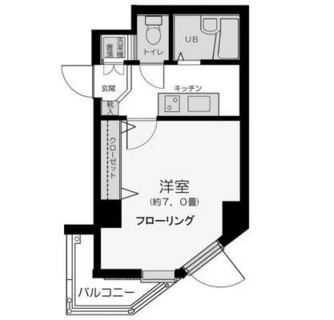 東京都新宿区下落合４丁目 賃貸マンション 1K