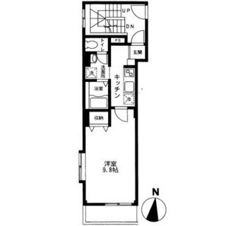 東京都豊島区高田１丁目 賃貸マンション 1K