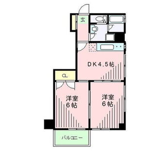 東京都新宿区高田馬場３丁目 賃貸マンション 2DK