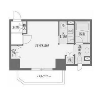 東京都新宿区下落合３丁目 賃貸マンション 1K