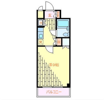 東京都豊島区高田１丁目 賃貸マンション 1K