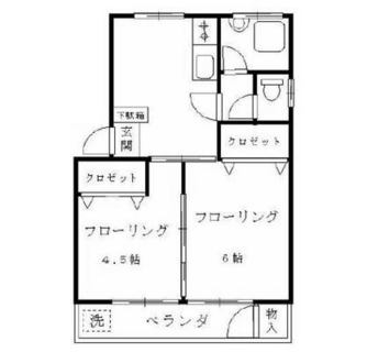 東京都新宿区下落合２丁目 賃貸マンション 2DK