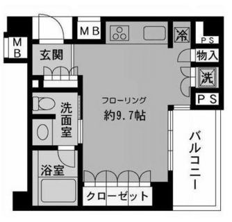 東京都豊島区高田３丁目 賃貸マンション 1R