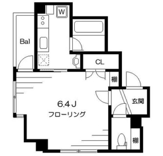 東京都豊島区目白２丁目 賃貸マンション 1K