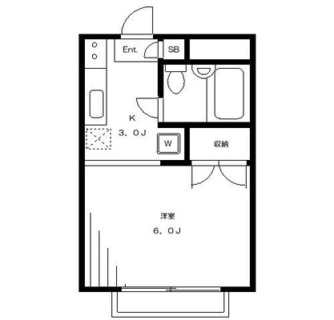 東京都豊島区目白２丁目 賃貸アパート 1K