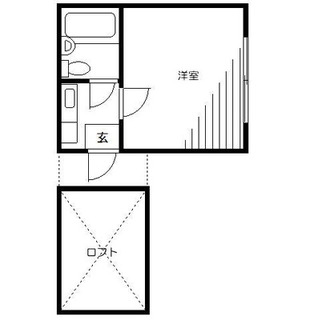 東京都新宿区下落合２丁目 賃貸アパート 1K