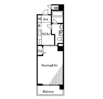 東京都新宿区下落合４丁目 賃貸マンション 1K