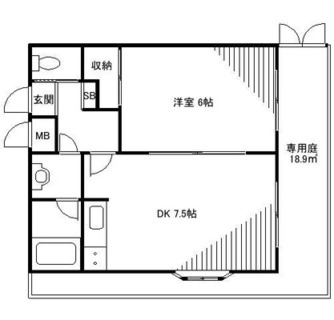 東京都新宿区下落合３丁目 賃貸マンション 1DK