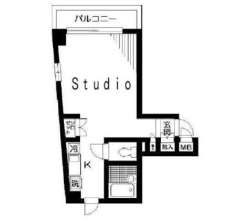 東京都豊島区高田１丁目 賃貸マンション 1K