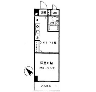 東京都豊島区雑司が谷１丁目 賃貸マンション 1K