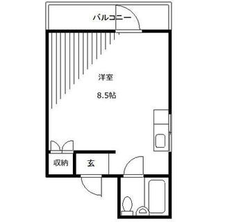 東京都豊島区目白５丁目 賃貸マンション 1R