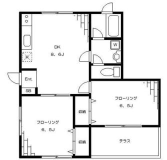 東京都豊島区目白５丁目 賃貸アパート 2DK