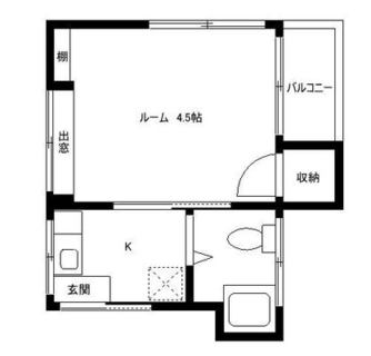 東京都豊島区南長崎１丁目 賃貸アパート 1K