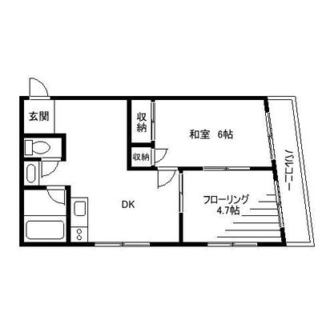 東京都新宿区中落合２丁目 賃貸マンション 2DK