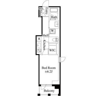 東京都新宿区下落合４丁目 賃貸マンション 1K