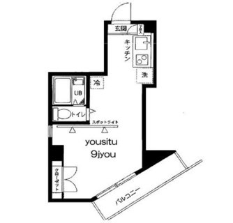 東京都新宿区中落合１丁目 賃貸マンション 1R