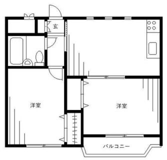 東京都豊島区目白４丁目 賃貸マンション 2DK