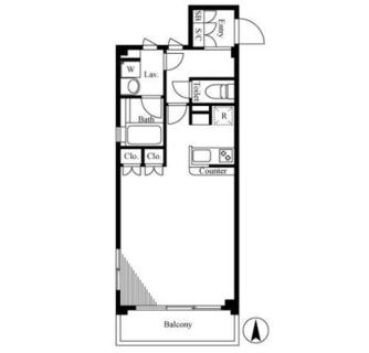 東京都新宿区下落合３丁目 賃貸マンション 1R