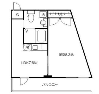 東京都豊島区目白５丁目 賃貸アパート 1DK