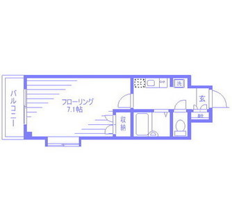 東京都板橋区南町 賃貸マンション 1K